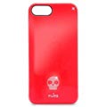 iPhone 5 / 5S / SE Puro Skull Click-On Cover - Red
