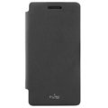 Huawei Ascend P6 Puro Wallet Case - Black