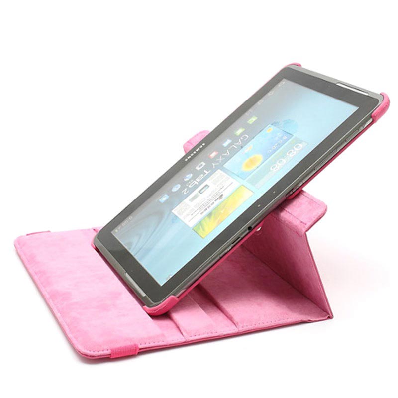 Rotary Leather Case Samsung Tab 10.1 P5100,