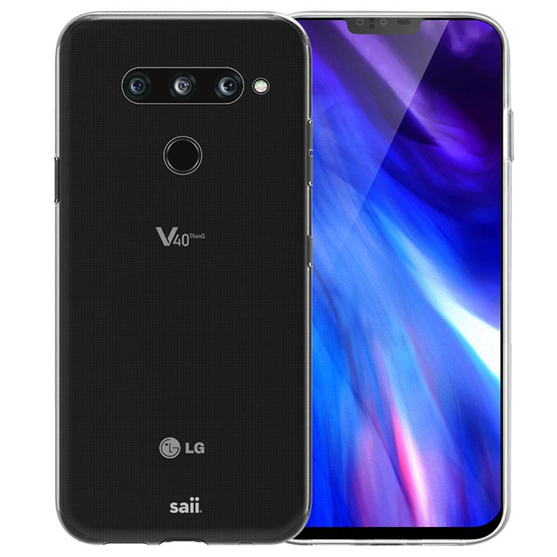 Saii Premium Anti Slip Lg V40 Thinq Tpu Case