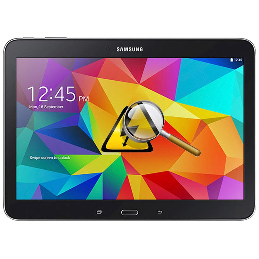 Staat Vel schoonmaken Samsung Galaxy Tab 4 10.1 Diagnosis