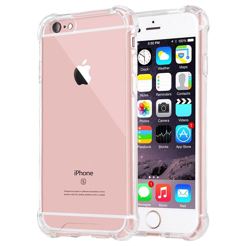 Surrey opslaan tarief Scratch-Resistant iPhone 6 Plus/6S Plus Hybrid Case - Crystal Clear