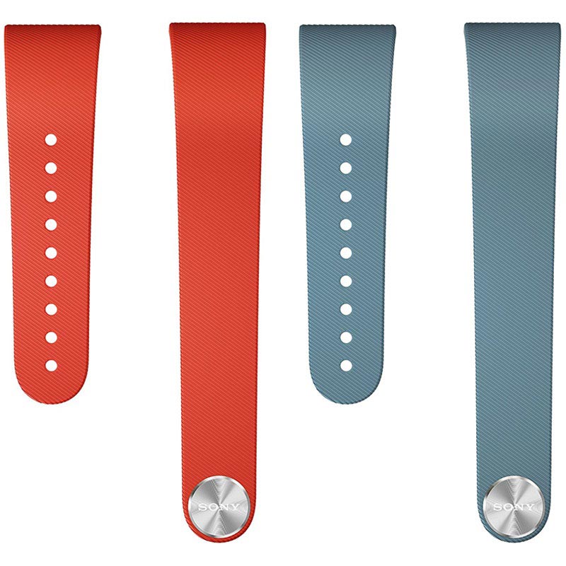 Sony Smartband Talk Wrist Strap Swr310 L Red Blue