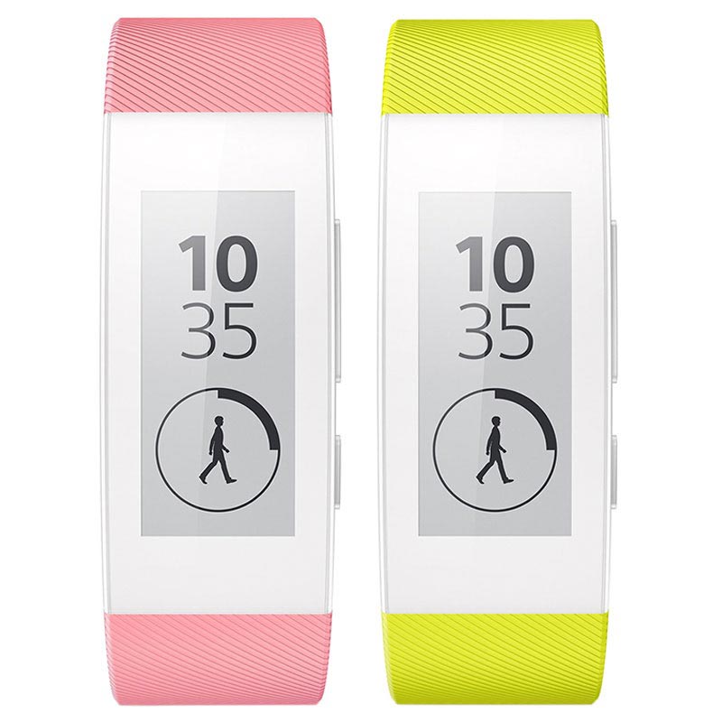 Sony Smartband Talk Wrist Strap Swr310 S Pink Green