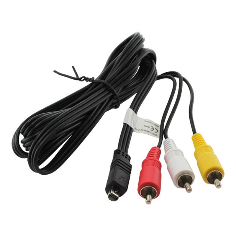 Cable Length: Other Computer Cables CY VMC-15FS Compatible Audio Video AV TV-Out Cable Cord for Camcorder HandyCam 