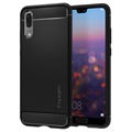 Spigen Rugged Armor Huawei P20 Case - Matte Black