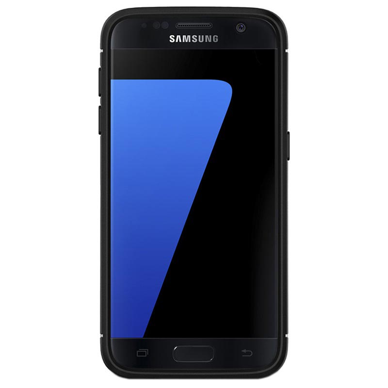 Donau Simuleren Associëren Samsung Galaxy S7 Spigen Rugged Armor Case - Black
