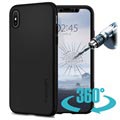 Spigen Thin Fit 360 iPhone X / iPhone XS Case - Black