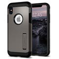 iPhone X / iPhone XS Spigen Tough Armor Case - Dark Grey