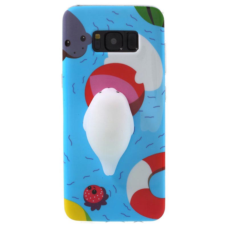 Samsung Galaxy S8 Squishy 3d Toy Case Seal Samsung Galaxy S8 Squishy 3d Toy Case Seal