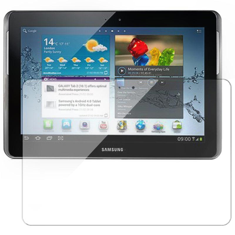 10.1 2x Protezione Display Chiaro per Samsung Galaxy Tab 2 p5110 Pellicola Protettiva 