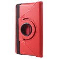 Huawei MediaPad T3 7.0 Textured Rotary Case - Red