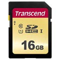 Transcend 500S SDHC Memory Card TS16GSDC500S