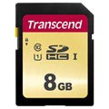 Transcend 500S SDHC Memory Card TS8GSDC500S - 8GB