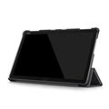Tri-Fold Huawei Mediapad M5 lite Smart Case - Black