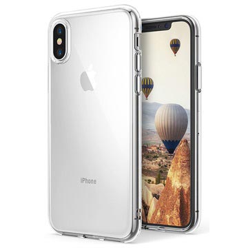 iPhone X / iPhone XS Ultra Slim Pro Silicone Case - Transparent