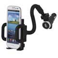 Universal Smartphone Car Holder & USB Car Charger