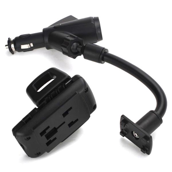 Universal Dual USB Car Charger / Holder