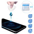 Universal Nano Liquid Screen Protector for Smartphone, Tablet - 2 Pcs.