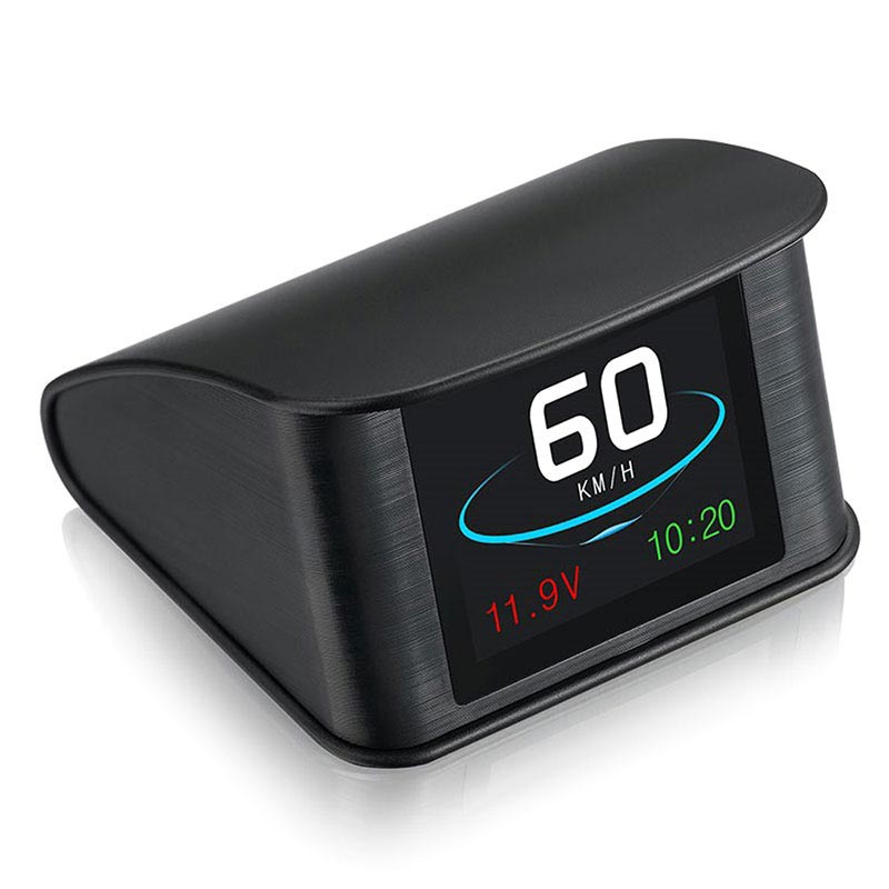Universal Smart Digital Car HUD Speedometer T600 Black