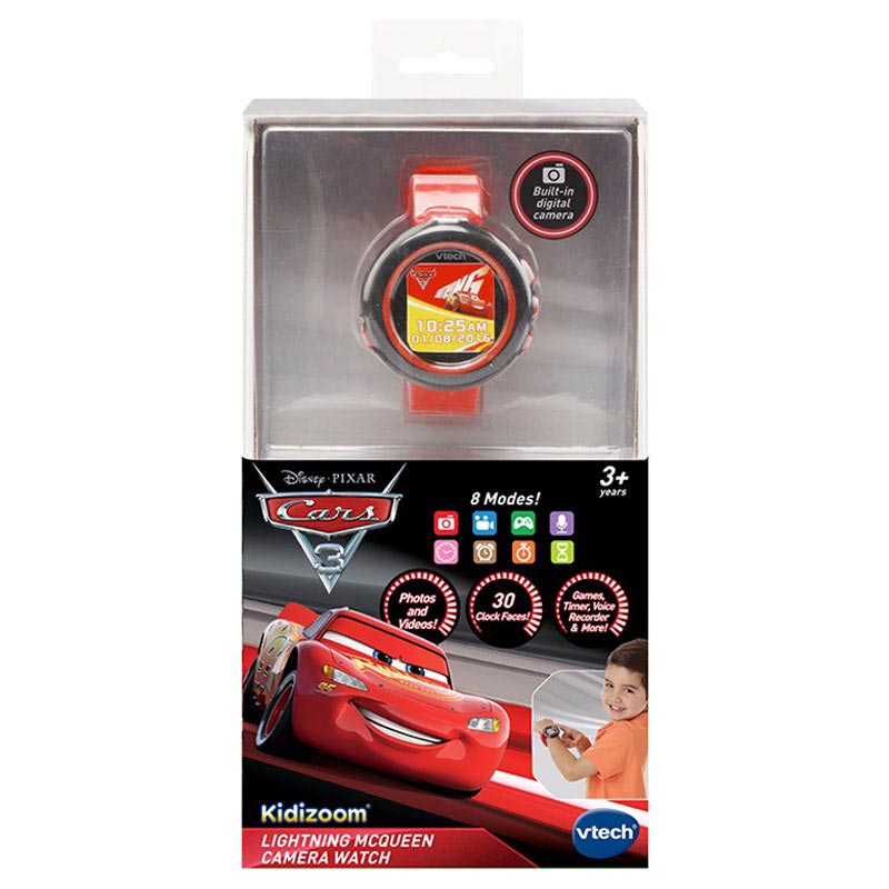 vtech kidizoom lightning mcqueen camera watch