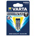 Varta Professional Electronics AAAA Batteri 4061101402 - 1.5V - 1x2