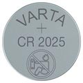 Varta CR2025/6025 Lithium Button Cell Battery - 3V