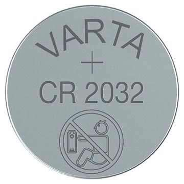 Varta CR2032/6032 Lithium Button Cell Battery - 3V