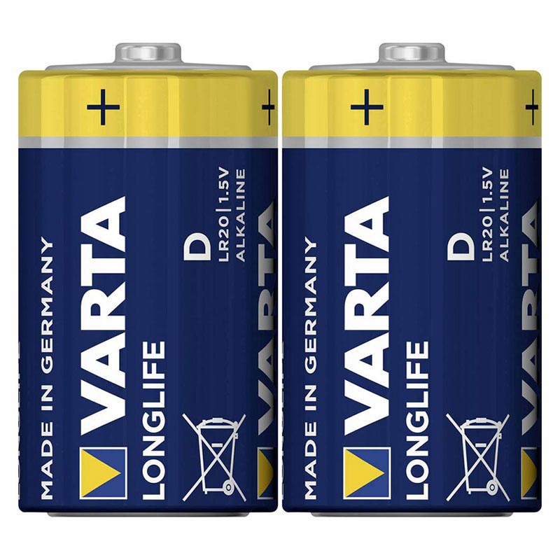 Varta Longlife D/LR20 Battery 4120110412 1.5V 1x2