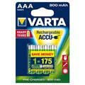 Varta Ready2Use Rechargeable AAA Batteries - 800mAh