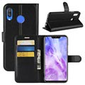 Huawei Nova 3 Wallet Case with Stand Feature - Black