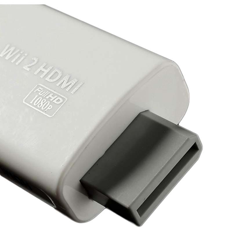 Wii HDMI 3.5mm Audio Full HD Converter / Adapter White
