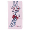 Nokia 3 Wonder Series Wallet Case - Giraffe