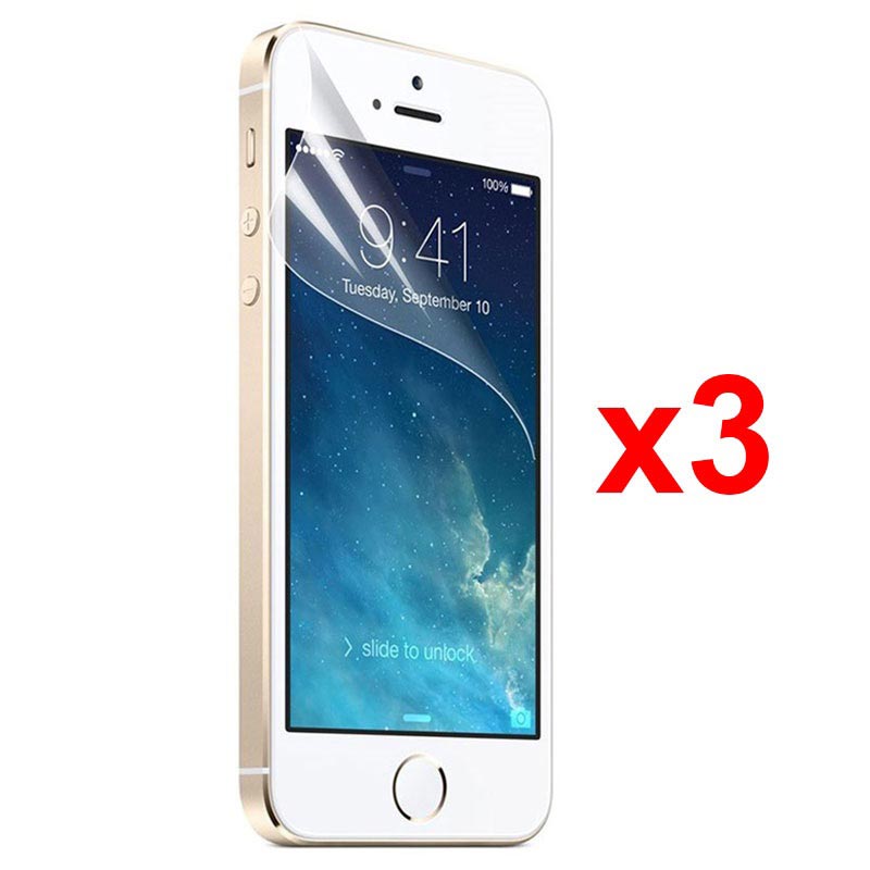 Atlas gesloten rekken iPhone 5 / 5S / SE Xqisit Screen Protector - 3 Pcs.