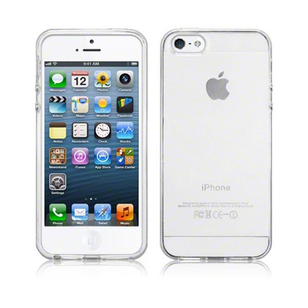 Verovering Renaissance Nieuwheid iPhone 5 / 5S / SE Silicone Case - Frost White