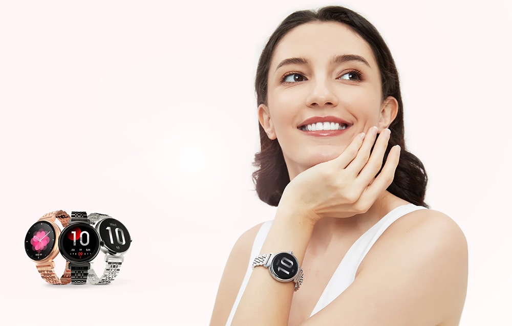 HiFuture Future Aura Smartwatch for Women - Black