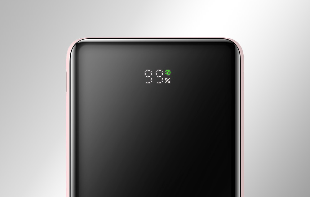 Baseus Magnetic Wireless Power Bank 10000mAh - USB-C 20W, MagSafe Compatible - Pink