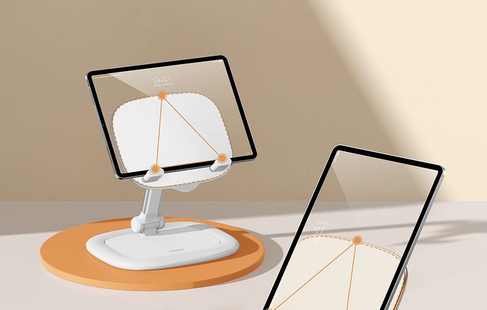 Baseus Seashell Series Holder for iPhone/Tablet - White