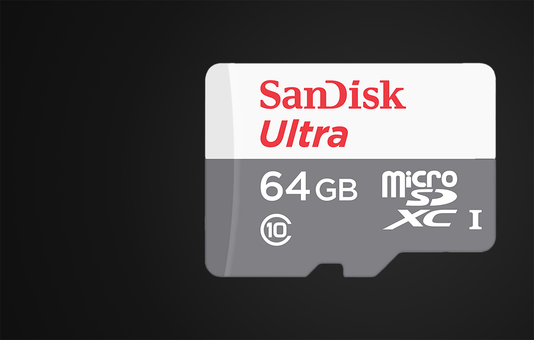 SanDisk Ultra microSDXC Memory Card SDSQUNR-064G-GN3MN - 64GB