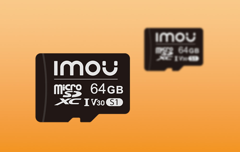 Imou S1 microSDXC Memory Card - UHS-I, 10/U3/V30 - 64GB