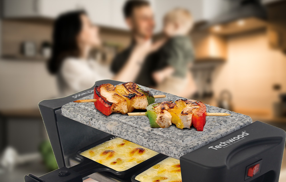 Techwood grill TRD346 Electric Raclette duo