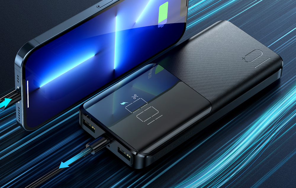 Joyroom JR-T013 15W Power Bank 10000mAh - PD, QC - Black